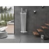 Mexen Omaha dekoratív radiátor 1800 x 420 mm, 655 W, fehér - W208-1800-420-00-20