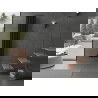 Mexen Oregon dísz radiátor 1800 x 350 mm, 604 W, Fekete - W202-1800-350-00-70