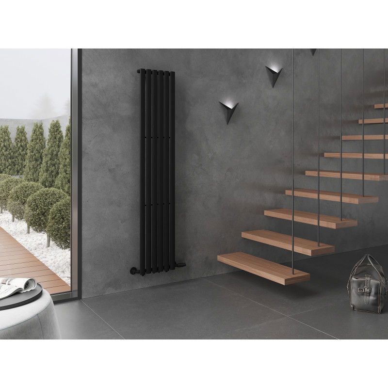 Mexen Oregon radiator decorativ 1800 x 360 mm, 604 W, negru - W202-1800-350-00-70