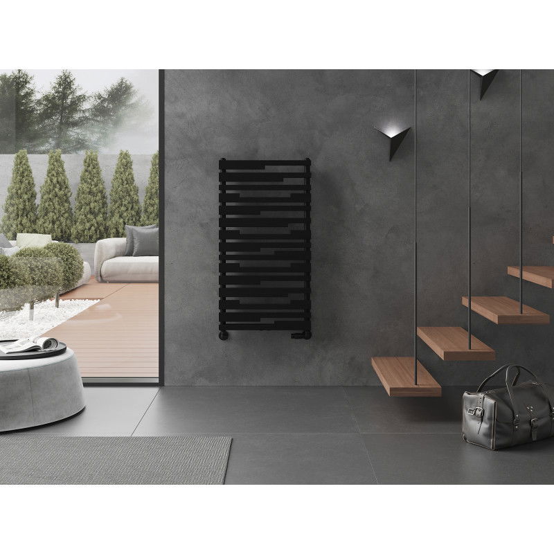 Mexen Provo dekoratív radiátor 1125 x 600 mm, 799 W, fekete - W209-1125-600-00-70