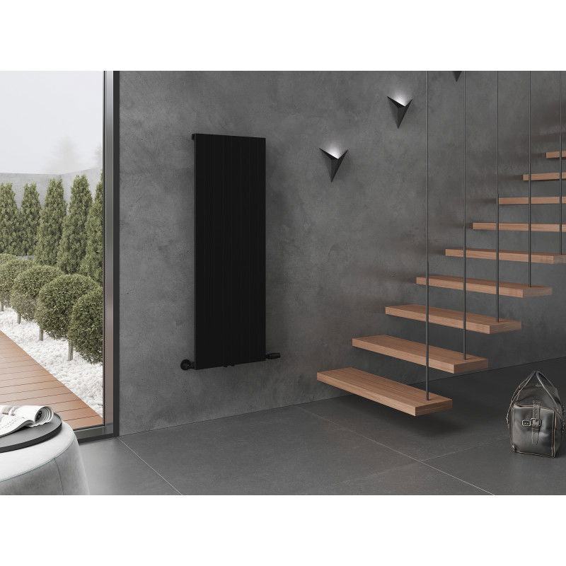 Mexen Topeka radiator decorativ 1400 x 480 mm, 950 W, negru - W210-1400-480-00-70