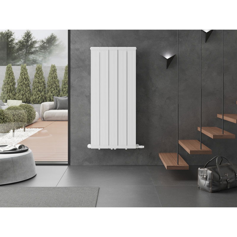Mexen Waco radiator decorativ 1544 x 694 mm, 1550 W, alb - W217-1544-694-00-20