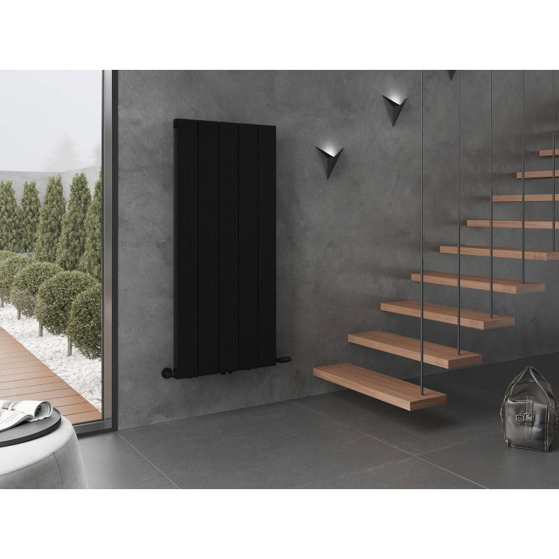 Mexen Waco radiator decorativ 1544 x 694 mm, 1550 W, negru - W217-1544-694-00-70