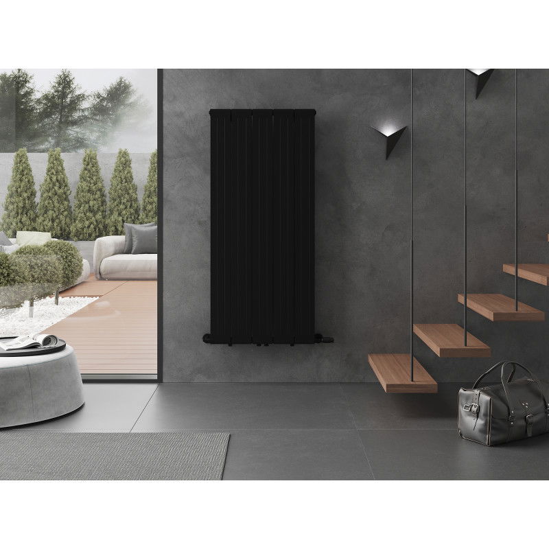 Mexen Waco radiator decorativ 1544 x 694 mm, 1550 W, negru - W217-1544-694-00-70
