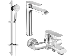 Mexen Pecos Set cadă DQ40, crom - 72713DQ40-00