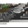 Mexen Carlos chiuvetă de granit cu 1,5 cuve cu baterie de bucătărie Aster, gri - 6518-71-73450-70-B