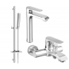 Mexen Pecos DQ72 set baie, crom - 72713DQ72-00