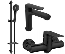 Mexen Pecos DQ40 set de duș, negru - 72704DQ40-70