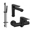 Mexen Pecos DQ72 set de duș, negru - 72704DQ72-70
