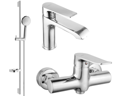 Mexen Pecos DS75 zuhanykészlet, króm - 72704DS75-00