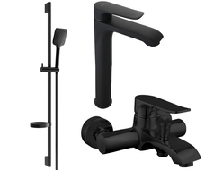 Mexen Pecos Set cadă DS62, negru - 72713DS62-70