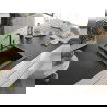 Mexen Vito chiuvetă de bucătărie din granit cu 1 compartiment, cu baterie de bucătărie Flora, negru/argintiu metalizat - 6503-7?