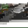 Mexen Vito chiuvetă de granit cu 1 compartiment cu baterie de bucătărie Flora, negru/auriu metalizat - 6503-75-670401-00