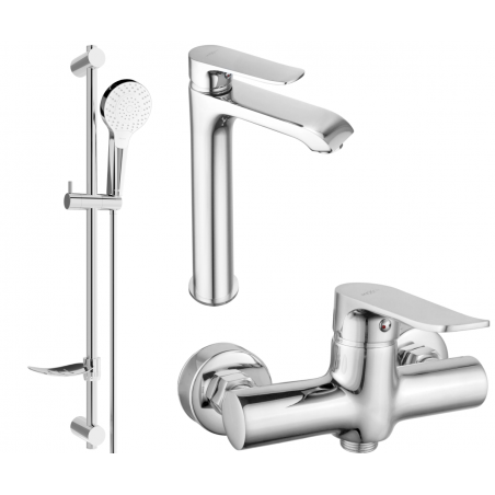 Mexen Pecos DF05 zuhanykészlet, króm - 72714DF05-00