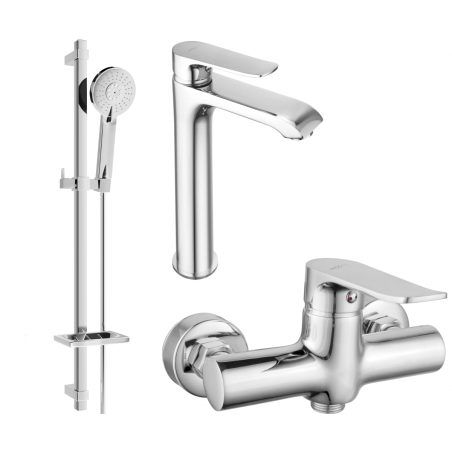 Mexen Pecos DQ40 set duș, crom - 72714DQ40-00