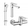 Mexen Pecos DQ40 set de duș, Crom - 72714DQ40-00