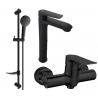 Mexen Pecos Set de duș DF05, negru - 72714DF05-70