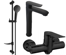 Mexen Pecos Set de duș DF05, negru - 72714DF05-70