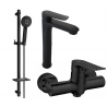 Mexen Pecos DQ40 set de duș, negru - 72714DQ40-70