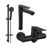 Mexen Pecos Set de duș DQ40, negru - 72714DQ40-70