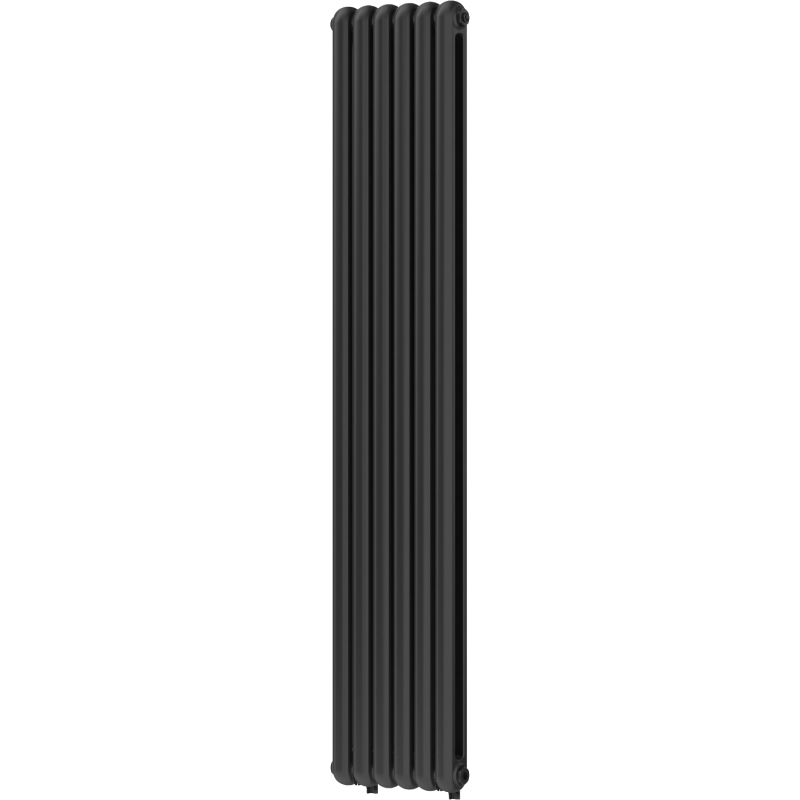 Mexen Kent dekoratív radiátor 1882 x 380 mm, 1392 W, fekete - W216-1882-380-00-70