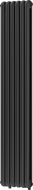 Mexen Kent díszradiátor 1882 x 380 mm, 1392 W, fekete - W216-1882-380-00-70