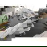 Mexen Milo chiuvetă de granit cu 1 compartiment și baterie de bucătărie Flora, Gri - 6505-71-670401-07