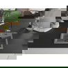 Mexen Milo chiuvetă granit 1-cameră cu baterie de bucătărie Flora, gri - 6505-71-670401-07-B