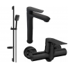Mexen Pecos DS62 set de duș, negru - 72714DS62-70