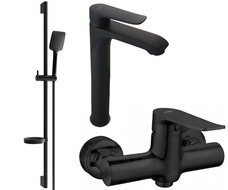 Mexen Pecos DS62 set de duș, negru - 72714DS62-70