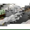 Mexen Milo chiuvetă de granit cu 1 compartiment și baterie de bucătărie Flora, Neagră/Auriu metalic - 6505-75-670401-00