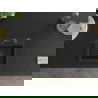 Mexen Milo chiuvetă de granit cu 1 compartiment cu baterie de bucătărie Flora, negru/auriu metalic - 6505-75-670401-70-B