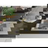 Mexen Gaspar Chiuvetă de granit de 1,5 compartiment cu picurător și baterie de bucătărie Flora, Bej - 6507-69-670401-57-B