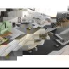 Mexen Gaspar chiuvetă granit 1,5-camere cu scurgător și baterie de bucătărie Flora, bej - 6507-69-670401-57-B