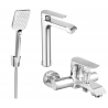 Mexen Pecos Set de baie R62, crom - 72713R62-00