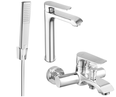 Mexen Pecos Set cadă R72, crom - 72713R72-00