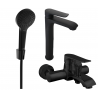 Mexen Pecos R05 set pentru baie, negru - 72713R05-70