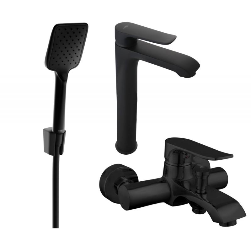 Mexen Pecos R62 set cadă, negru - 72713R62-70