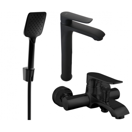 Mexen Pecos R62 set cadă, negru - 72713R62-70