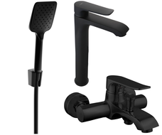 Mexen Pecos R62 set cadă, negru - 72713R62-70