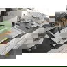 Mexen Elias chiuvetă de granit cu un compartiment, cu picurător și baterie de bucătărie Flora, Albă - 6511-20-670401-70-B