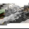 Mexen Elias chiuvetă de granit cu 1 compartiment, scurgător și baterie Flora, negru/metalic argintiu - 6511-73-670401-07-B