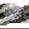 Mexen Elias chiuvetă granit 1-cameră cu picurător și robinet de bucătărie Flora, negru/auriu metalizat - 6511-75-670401-00