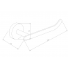 Mexen Loft suport pentru hârtie igienică, Crom - 7012633-00