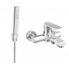 Mexen Pecos R72 baterie de cadă cu set de duș, crom - 7273R72-00