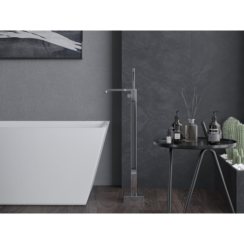 Mexen Urano baterie de baie independentă, crom - 75233-00