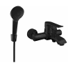 Mexen Pecos R05 baterie de cadă cu set de duș, negru - 7273R05-70