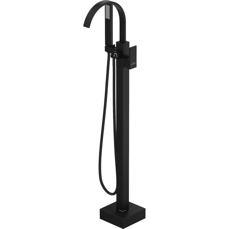Mexen Veda baterie de baie freestanding, negru - 75433-70