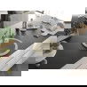 Mexen Diego chiuvetă din granit cu 1 compartiment cu baterie de bucătărie Flora, bej - 6512-69-670401-09