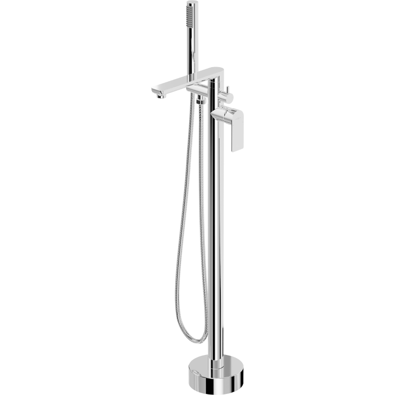 Mexen Leda baterie cadă independentă, crom - 75633-00